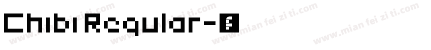 Chibi Regular字体转换